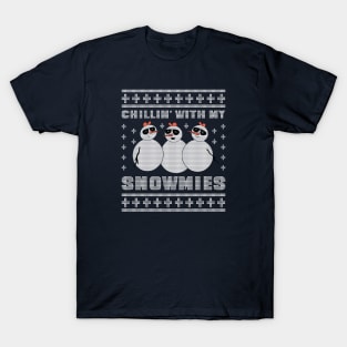 Chilling Snowmies T-Shirt